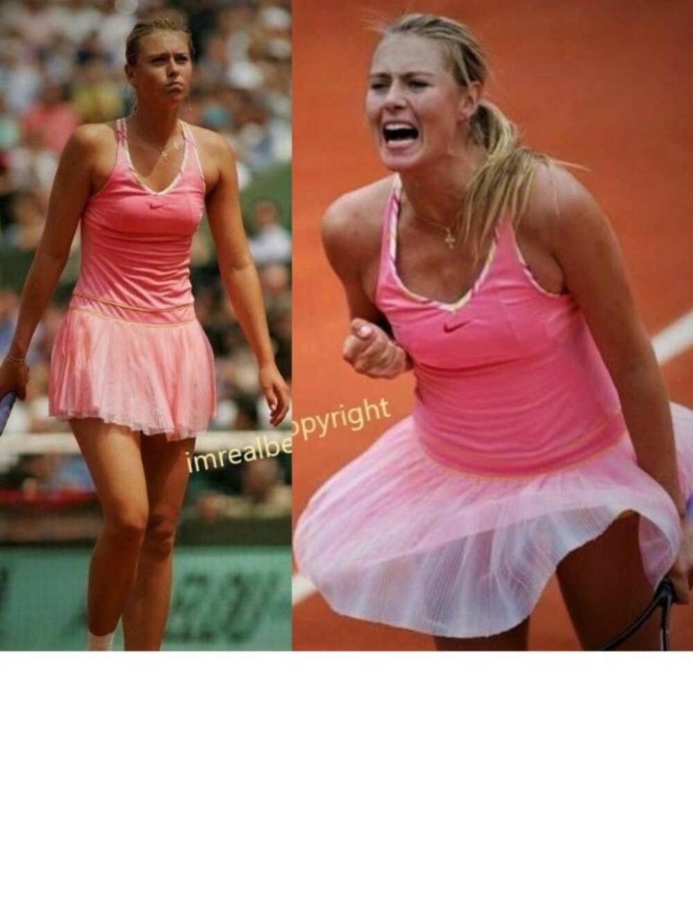 NWT Nike Maria Sharapova tennis dress w/ Bra Mesh skirt S Small